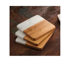 Best Selling Wood & Resin Decorative Tea <b>Coaster</b> <b>Drinking</b> <b>Coaster</b> Wooden <b>Coaster</b> for Luxury Home Hotel Restaurant Tableware Use - Product Image 5