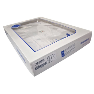 Set di 3 pezzi fogli di puro cotone bianco 100% con tessuto Aida per ricami stile Casual Made in Italy per la mia piccola culla/carrozzina - Product Image 3