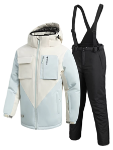 Pantalones de Nieve Cortavientos Oversize, Pantalones de Esquí Personalizados, Ropa Urbana Unisex para Snowboard, Conjunto de Esquí para Hombre - Product Image 2