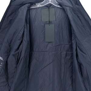 CARE MASTER Men's 2025 Autumn Printed Casual Padded Nylon <b>Jacket</b> NAVY Regular Fit Lightweight Hooded Insulated Waterproof - Product Image 5
