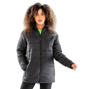 Parka Imbottito con Cappuccio in Materiale Riciclato, Merchandising Sostenibile - Product Image 2