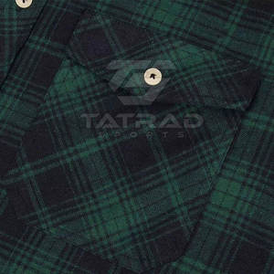 Camisa de Franela para Hombre Totalmente Personalizada de Alta Calidad, 100% Algodón, Estilo Otoñal Perfecto, Gran Venta, Precio Razonable, Mejores Diseños - Product Image 5