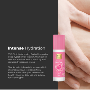 Aceite Corporal Hidratante TTO Clinic Rosa 200ml, Aceite Corporal Nutritivo - Product Image 4