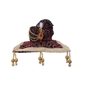 Mens Flower Bail Printed Velvet Traditional Ethnic Safa/<b>Turban</b>/Pagdi/Pagri & Shawl (Maroon Color, <b>Turban</b> Size: 22 to 22.5 Inch) - Product Image 1