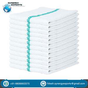 Professionnels de la fabrication de serviettes de cuisine de restaurant de qualité exceptionnelle Serviettes de vadrouille de bar 100% coton de longue durée - Product Image 2