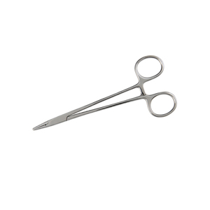 Soporte de aguja profesional CrileWood con junta de caja, fórceps de operación rectos de 150mm, fórceps de Cirugía de acero inoxidable personalizados - Product Image 3