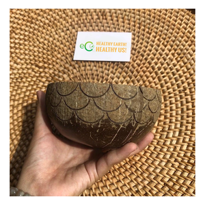 Tazón de coco 2025 del mejor vendedor, venta al por mayor, tazón de cereales de coco ecológico 100% natural, cuencos de madera para velas, coco con logotipo personalizado - Product Image 3