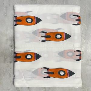 Tissu de robe en coton indien uni à fleurs doux et 100% coton pour filles et garçons par yard, écologique - Product Image 4