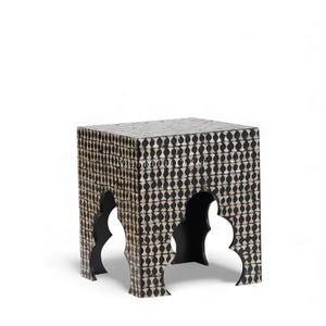 โต๊ะกาแฟทำมือประดับเปลือกหอยมุก เฟอร์นิเจอร์ฝังเปลือกหอยสำหรับตกแต่งภายใน - Product Image 2