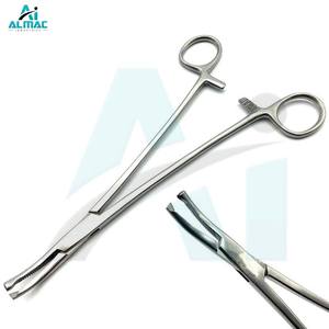 คีมหลอดเลือดแดง almac OEM Kocher เครื่องมือผ่าตัดเกรดที่ออกแบบมาสำหรับการหนีบที่แม่นยำในการผ่าตัดทั่วไปและเฉพาะทาง - Product Image 4