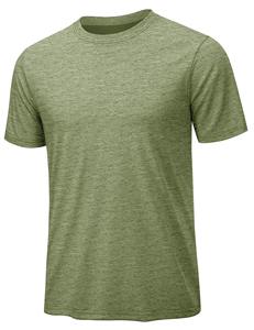 T-shirt de qualité luxe 100% coton épais pour homme Coupe régulière Motif côtelé uni Logo personnalisé - Product Image 4