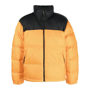 2025 hommes léger matelassé doudoune hiver chaud bulle manteau avec capuche à manches longues couleur bloc rembourré veste pour hommes - Product Image 6