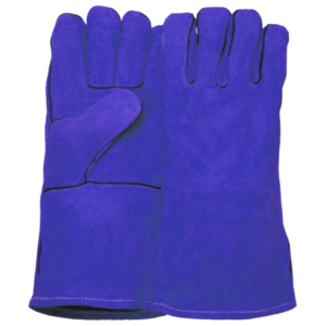 Guantes DE SEGURIDAD DE CUERO dividido de piel de vaca Guantes de soldadura industriales de alta resistencia a la abrasión por chispa Trabajo anticorte Construcción - Product Image 4