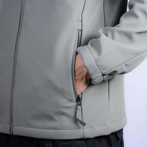 Chaqueta Softshell informal Navigate, ligera, a prueba de viento, resistente al agua, de poliéster, con cuello levantado, estampado para Fitness - Product Image 5