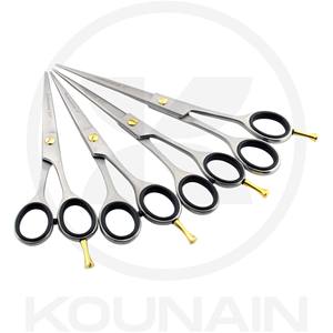Ciseaux de coiffure professionnels KOUNAIN à lame micro-dentelée, pour droitiers, manche moyen, en acier inoxydable 420, pour étudiants et usage domestique - Product Image 3