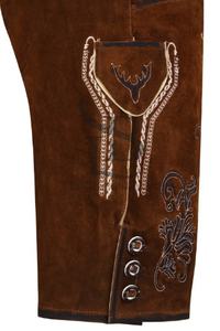 Lederhosen Personalizables para Hombre, Estilo Urbano, de Cuero Auténtico, Tradicionales Bávaros, para el Oktoberfest, Traje Tradicional Alemán - Product Image 6