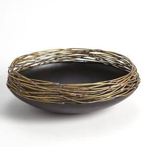 Cuenco de metal de diseño moderno de cobre de calidad premium hecho a mano, accesorios de cocina personalizables a la venta - Product Image 4