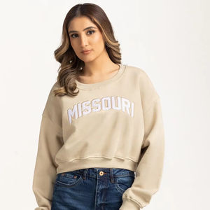 Sudadera de Cuello Alto Holgada para Mujer, Mezcla de Algodón y Felpa Francesa, de Alta Calidad, con Logotipo Personalizado al por Mayor - Product Image 1