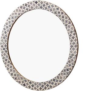 Espejo decorativo de pared con incrustaciones de hueso para sala de estar, Marco colgante para dormitorio, oficina, producto más vendido - Product Image 5