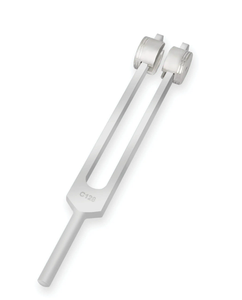Diapason 128 hz diapason poids aluminium de qualité clinique nerf sensoriel avec marteau en silicone - Product Image 3