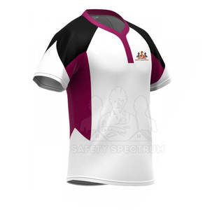 Ropa Deportiva 100% Poliéster Transpirable Conjuntos de Uniformes de Rugby Ecológicos de Secado Rápido Calidad Premium Personalizable para Adultos - Product Image 3