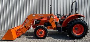 รถแทรกเตอร์ขนาดเล็ก4WD ใช้รถแทรกเตอร์ขนาด4x4เครื่องจักรทางการเกษตรของ Kubota รถแทรกเตอร์ M9960ขนาดเล็กพร้อมรถตักดิน - Product Image 6