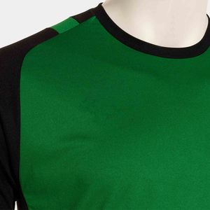 Maillot de football vert 100% polyester uniforme de football vêtements d'équipe de haute qualité ensembles de coupe automatisés comprend une vente entière personnalisée - Product Image 3
