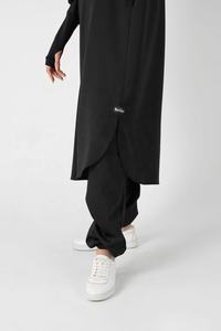 Ropa islámica personalizada a precio de mayorista, chándal informal de forro polar con botones y capucha, ropa deportiva modesta de moda musulmana para mujer - Product Image 3