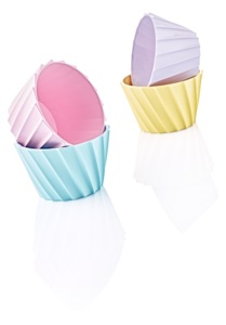 AFOSSA Cuenco espiral para aperitivos para frutos secos y aperitivos 200ml Elegante cuenco pequeño de plástico Ideal para servir aperitivos y postres en casa - Product Image 4