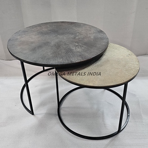 Modern Oval Wooden Top Stools with Durable Iron <b>Base</b> Unique Set of 2 Perfect for Coffee Shops Restaurants and Lounges - Product Image 1