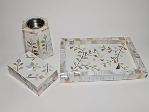 Rituals Luxe Bakhoor Brûleur Exquis Mère Perle Porte-Encens Bois avec Bouchon Anis Étoilé Utilisation Spirituelle - Product Image 5