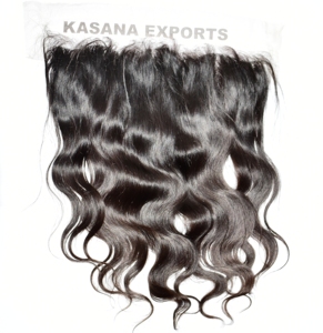 Bodywave 13*6 Frontal indio virgen Color Natural negro mujeres cutícula alineada procesamiento ninguna onda profunda extensiones de cabello humano - Product Image 4