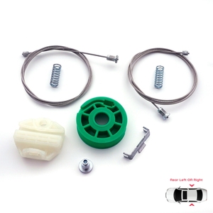 เครื่องควบคุมกระจกหน้าต่างไฟฟ้า BWR5384ชุดซ่อมประตูหลังสำหรับ S124 W124ระดับ1986-1995ประตู4/5 1247300446 1247300346 - Product Image 1