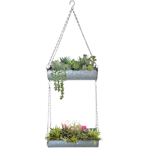 Best Sale Metal <b>Wall</b> Hanging Flower Pot <b>Garden</b> Pots <b>Planters</b> Plants Holders for Home <b>Garden</b> Tools Indoor Outdoor Decoration - Product Image 6