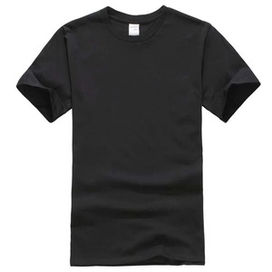 Camiseta de manga corta con cuello redondo para hombre, camisa 2023 de algodón con estampado de sublimación, Color sólido, alta calidad, 100% - Product Image 1