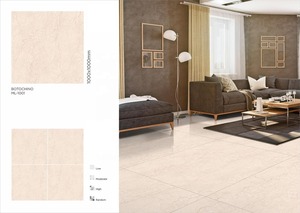 Belmont Steel 1000x1000mm Brillante Pulido Esmaltado 40x40 Porcelanato árabe Cerámica Vitrificada 100x100 Azulejos Interior Piso moderno - Product Image 4