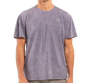100% coton T-shirt pour hommes coupe ample imprimé hommes 100% coton lavé à l'acide T-shirt sur taille goutte épaule poids lourd 200 GSM - Product Image 1