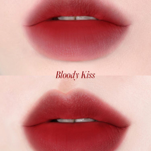 HEVVY Cosméticos coreanos Venta al por mayor Tinte de labios Beso sangriento Efecto borroso rojo profundo Acabado mate de larga duración Viaje a base de hierbas - Product Image 4