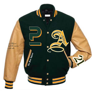 Veste Lettermen personnalisée de marque femmes 2025 nouveau Streetwear hiver respirant Bomber Style Baseball vestes pour les filles - Product Image 5