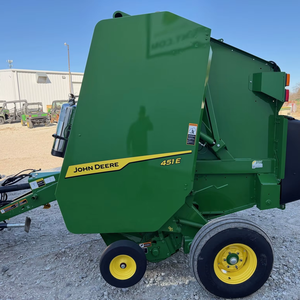 Affordable John Dear 451E Round <b>Balers</b> Sileage Special Round Hay Straw <b>Baler</b>/Mini Round <b>Baler</b> Twine Wrap <b>Baler</b> Round Hay Straw - Product Image 1