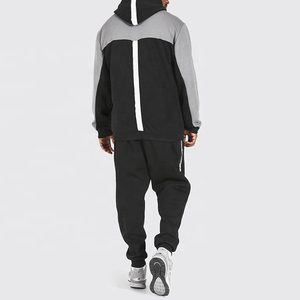 ชุดผ้าฝ้ายลายทางสำหรับผู้ชาย,ชุดออกกำลังกายสำหรับผู้ชาย - Product Image 4