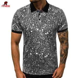 Tissu polaire unisexe anti-plis 100 % polyester effet coton pour t-shirts à manches courtes, avec bouton pour impression de logo personnalisé OEM - Product Image 4