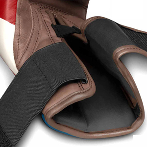 Guantes de Boxeo Profesionales de MMA con Cierre de Velcro, Colores Personalizados, Cuero Genuino, Transpirables, Agarre Antideslizante, Unisex, para Exteriores - Product Image 2