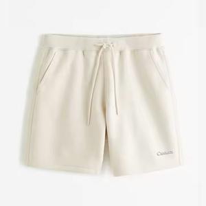 Custom Logo <b>Men's</b> Plus Size Eco-Friendly Plain Dyed Cotton <b>Sweat</b> <b>Shorts</b> Solid Pattern Fleece Casual Summer Jogger - Product Image 2