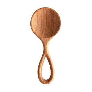 Cuchara de Madera Hecha a Mano de Lujo, Utensilios de Cocina de Madera con Acabado Pulido Espejo, Varios Diseños, Hecho en India, para Camping - Product Image 1