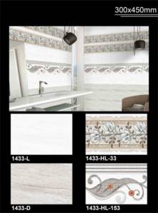 Azulejo de pared 3D de piedra de 300*450mm de alta calidad para Villa acabado mate azulejos de pared Exterior de cerámica Digital para decoración al aire libre - Product Image 3