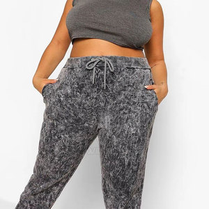 Venta al por mayor de ropa de moda para mujer, pantalones lavados con ácido, ropa de calle de alta calidad, pantalones lavados con ácido para mujer - Product Image 6