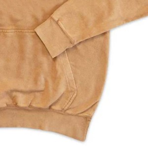 Sudadera con Capucha Oversize de Felpa con Efecto Ácido y Desgastado, 100% Algodón Mezclado, Logotipo Digital Personalizable, Sudadera de Invierno para Hombre - Product Image 2