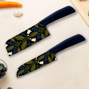 In Stock Professional Ceramic Blade Knife Set with <b>Sharpener</b> Plastic Handles for Home Cooks Cooking Enthusiasts Factory Price - Product Image 5