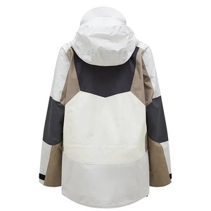 Veste bomber en denim coupe-vent, isolée thermiquement, imperméable, respirante, anti-UV, style vintage, pour le ski d'hiver - Product Image 3